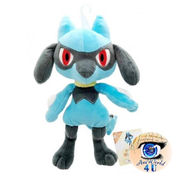 Officiële Pokemon knuffel Riolu +/- 24cm san-ei
